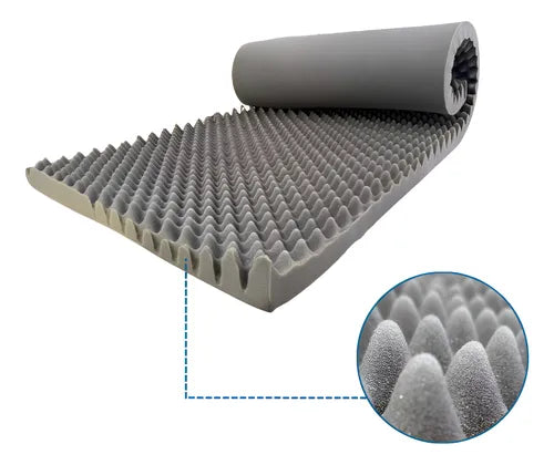 Colchon Antillagas Cascaron De Huevo Individual 3"