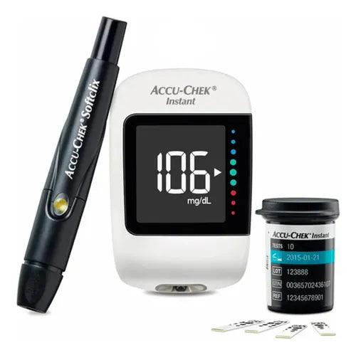 Accu Check PROMO PACK Instant + Softclix + Tiras Reactivas