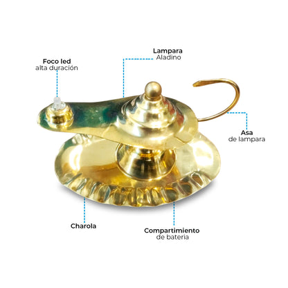 Lámpara de Aladino de Foco