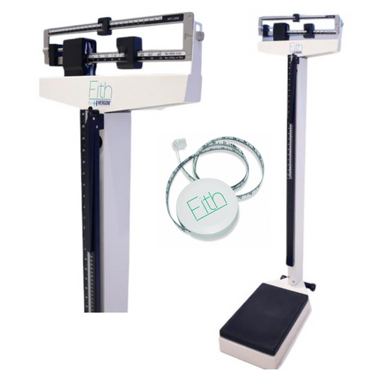 Kit Bascula Médica Tipo BAME, Mecánica Fith Mps200b Con Estadímetro