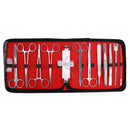 Estuche de disección de 16 piezas Hergom Silvery