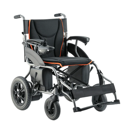 Silla De Ruedas Eléctrica con Estructura de Metal, Neumáticos Reforzadas y Modo Manual y Eléctrico / S500 Marca Handy