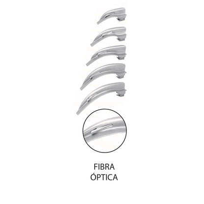 Hoja de Laringoscopio McIntosh Hergom Premium | Acero inoxidable Alemán de alta calidad