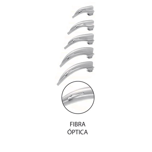 Hoja de Laringoscopio McIntosh Hergom Premium | Acero inoxidable Alemán de alta calidad