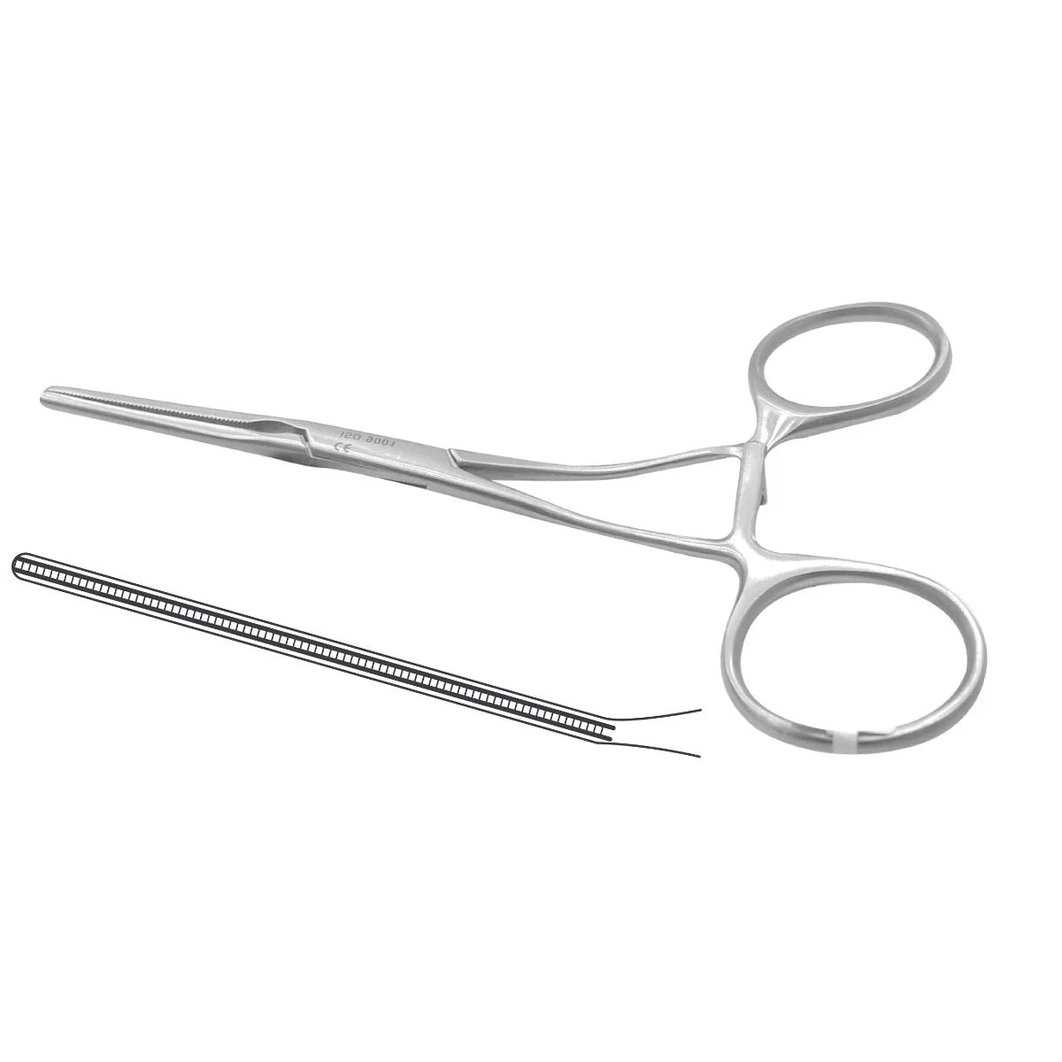Pinza Tipo Lawton vascular - Marca Hergom