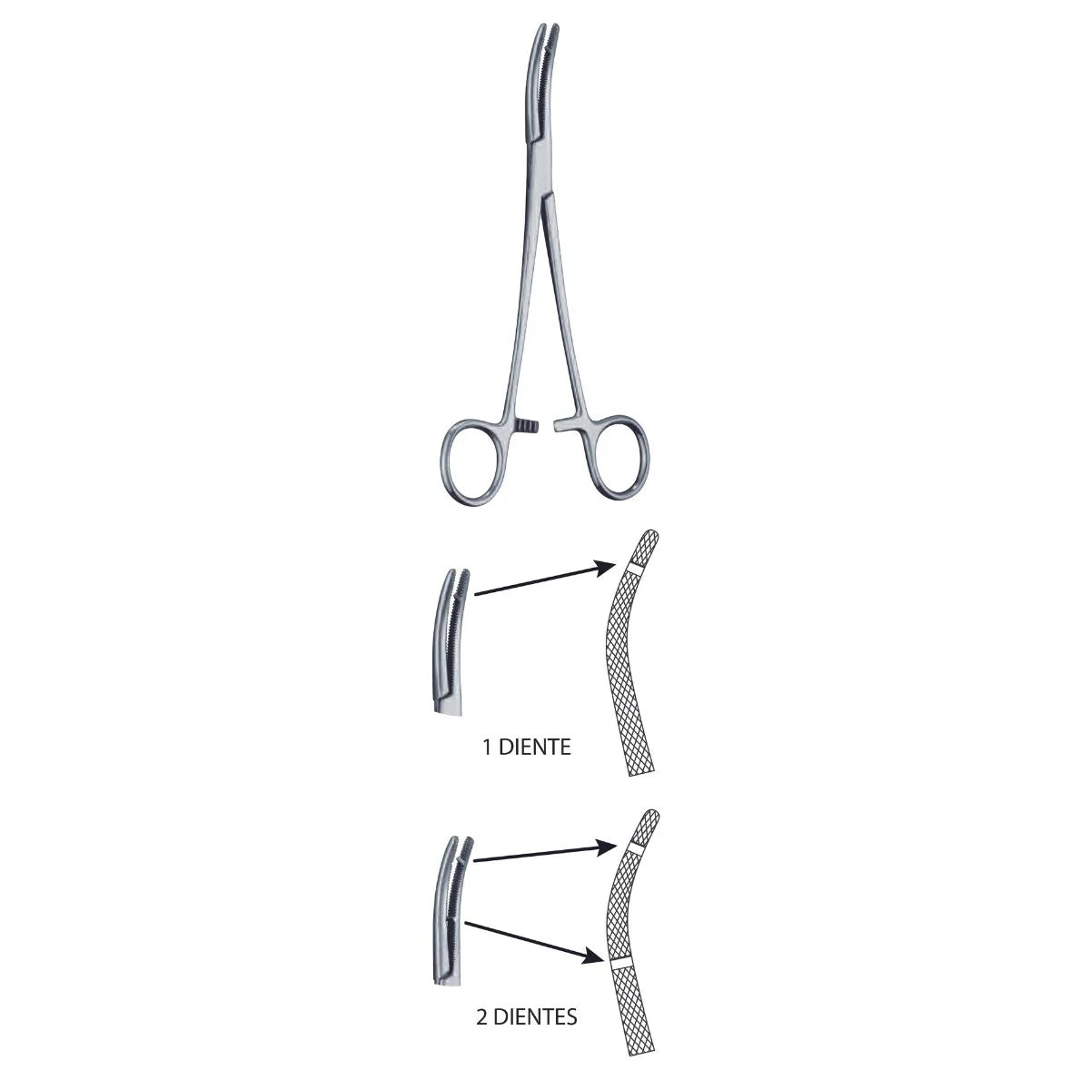 Pinza Heaney - Marca Hergom Medical