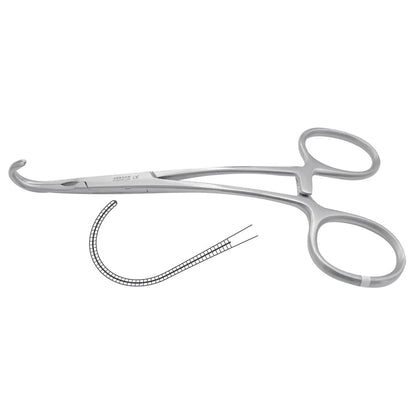 Pinza Tipo Lawton vascular - Marca Hergom