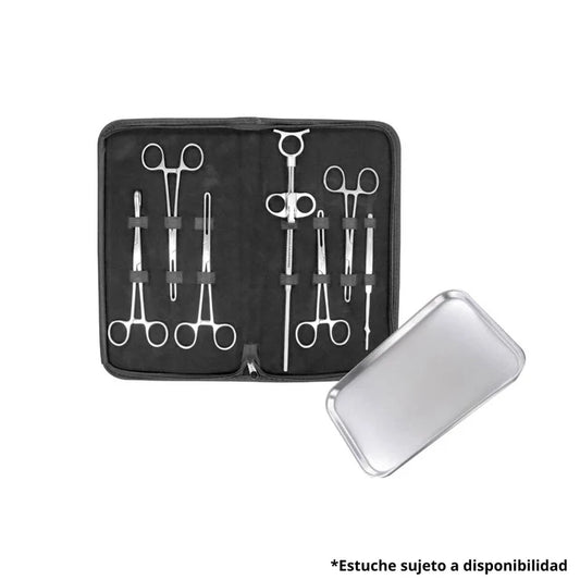 Equipo de Amigdalotomía 8 Piezas de Alta Calidad Hergom Medical | Acero inoxidable