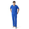 2X1 Set Uniforme Quirúrgico de Filipina Médica con Cuello V + Pantalón con Panel de Punto para Hombre - Marca Wink Aero