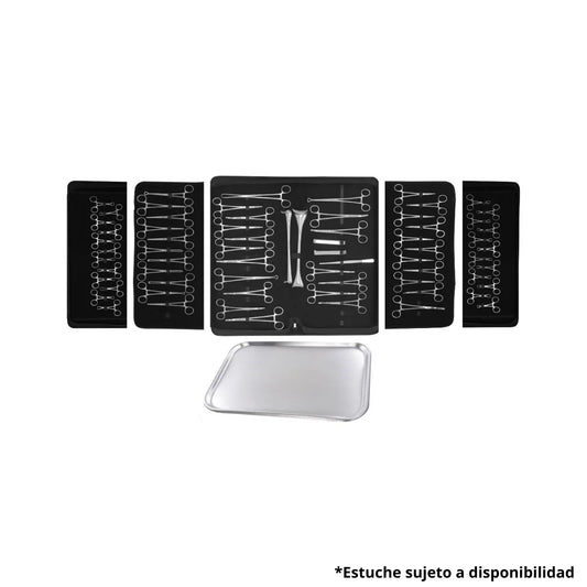 Instrumental para Histerectomía 69 Piezas Hergom Premium | Acero inoxidable Alemán de alta calidad