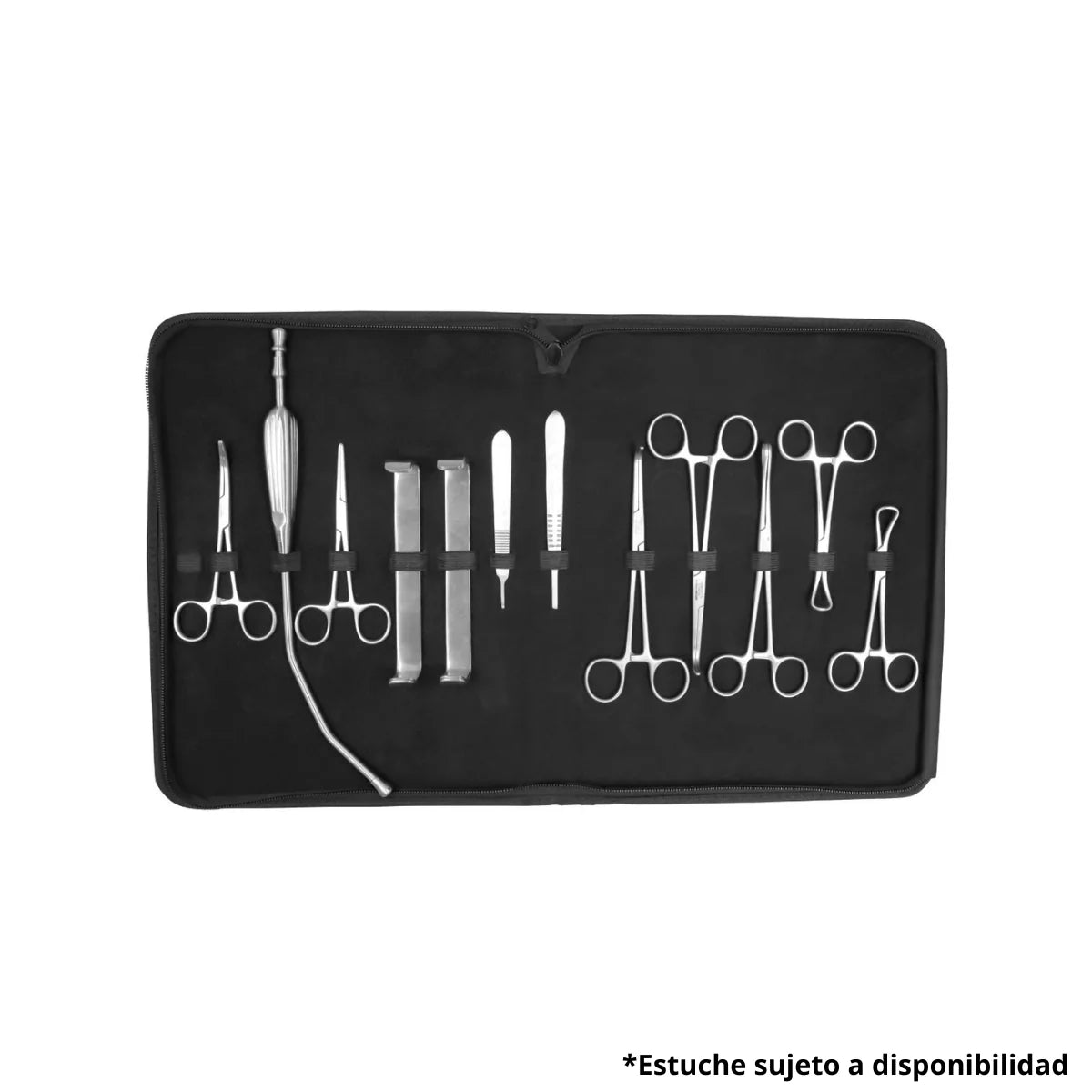 Set de Cirugía General 12 Piezas Hergom Premium | Acero inoxidable Alemán de alta calidad