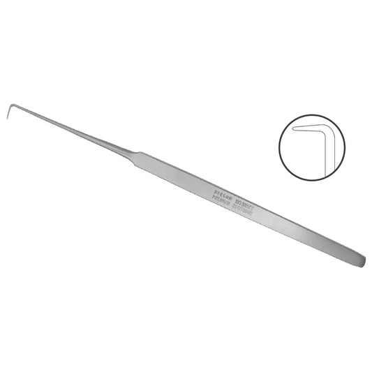 Retractor Cushing Dura Hook - Marca Hergom Medical