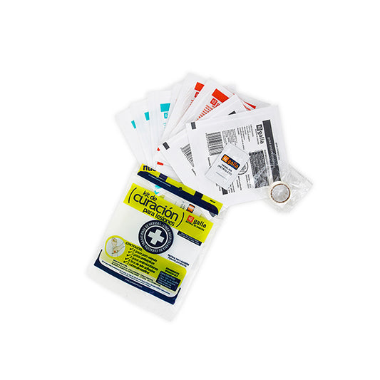 Kit De Curacion De Gasas Esteriles De 8 Capas | Marca Galia