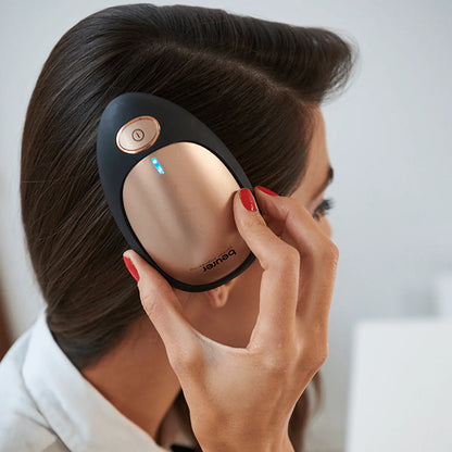 Cepillo Alisador Desenredante para Cabello Rebelde y Función de iones para Conseguir un Brillo más Natural / HT10 Marca Beurer