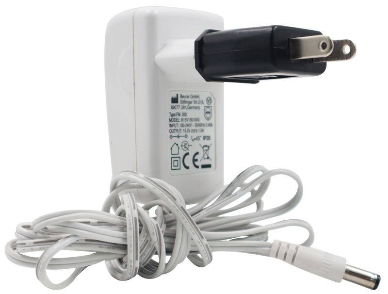 ADAPTADOR DE CORRIENTE BEURER PARA BM28, BM57 y BM58 (ADAPTB)