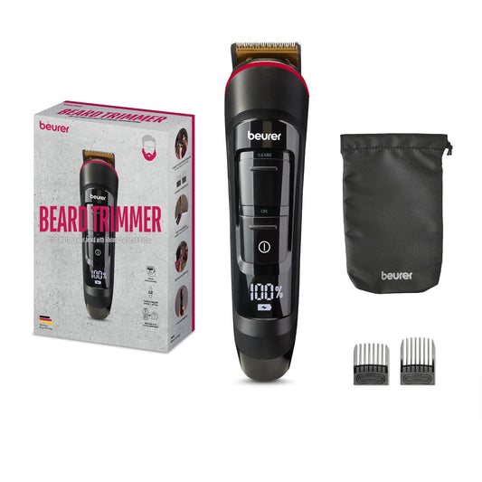 Rasuradora para Barba, Lavable con Cuchilla de Acero Inoxidable y Revestimiento de Titanio MN4X