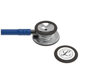 Estetoscopio Littmann Classic III Tubo Azul Marino Terminado Espejo (5863)