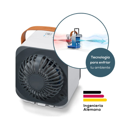 Mini enfriador y ventilador de Aire Portátil / Mini Aire Acondicionado LV50 Marca Beurer con conexión USB