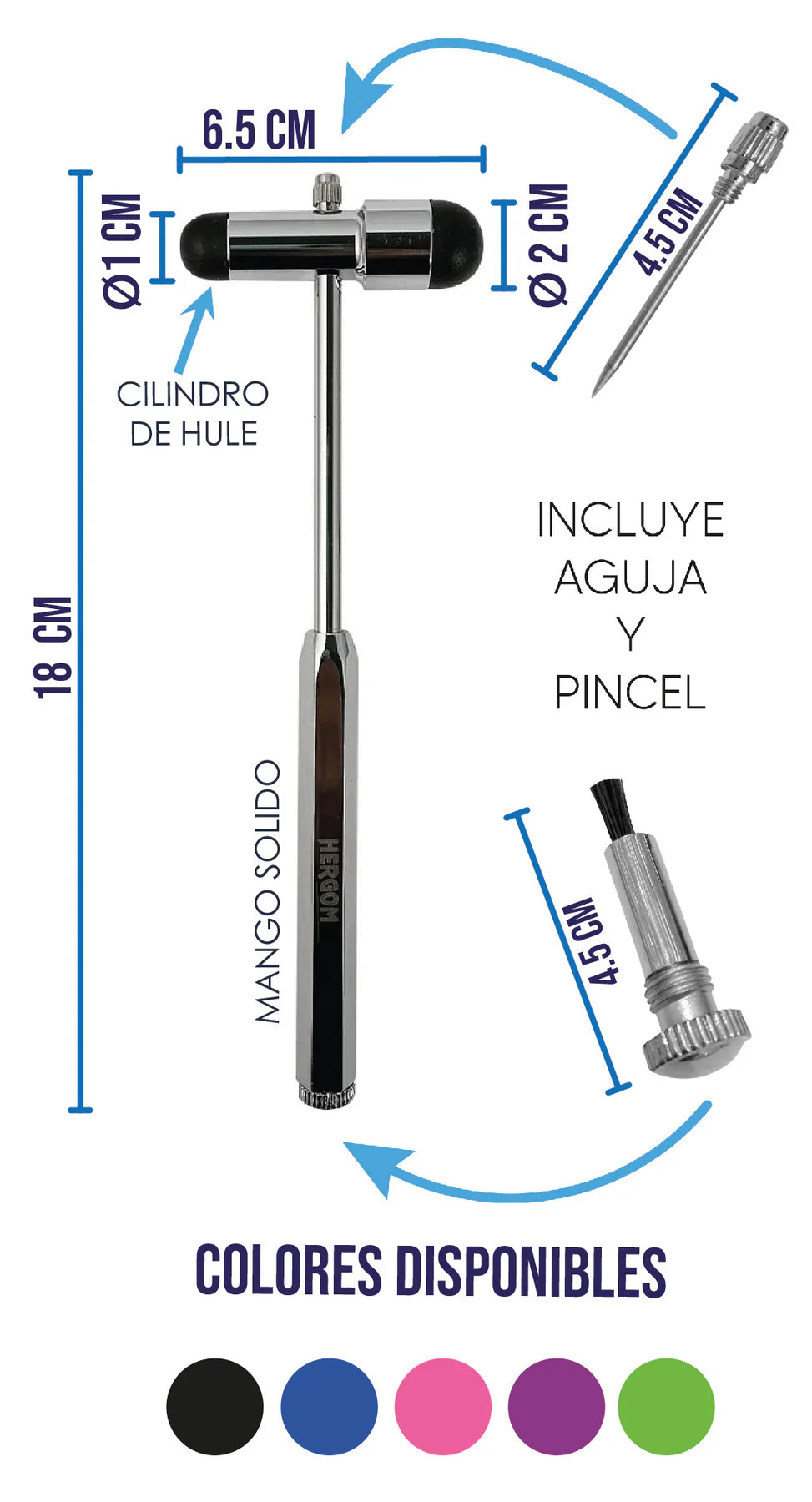 Martillo de Reflejos Tipo Buck