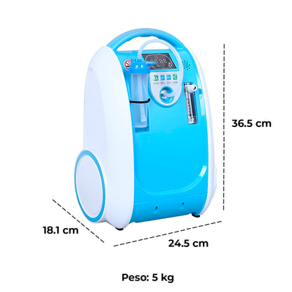 Concentrador de Oxigeno Portátil 3LTS, Fácil de Transportar  OLV-B1