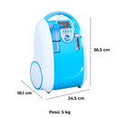 Concentrador de Oxigeno Portátil 3LTS, Fácil de Transportar  OLV-B1