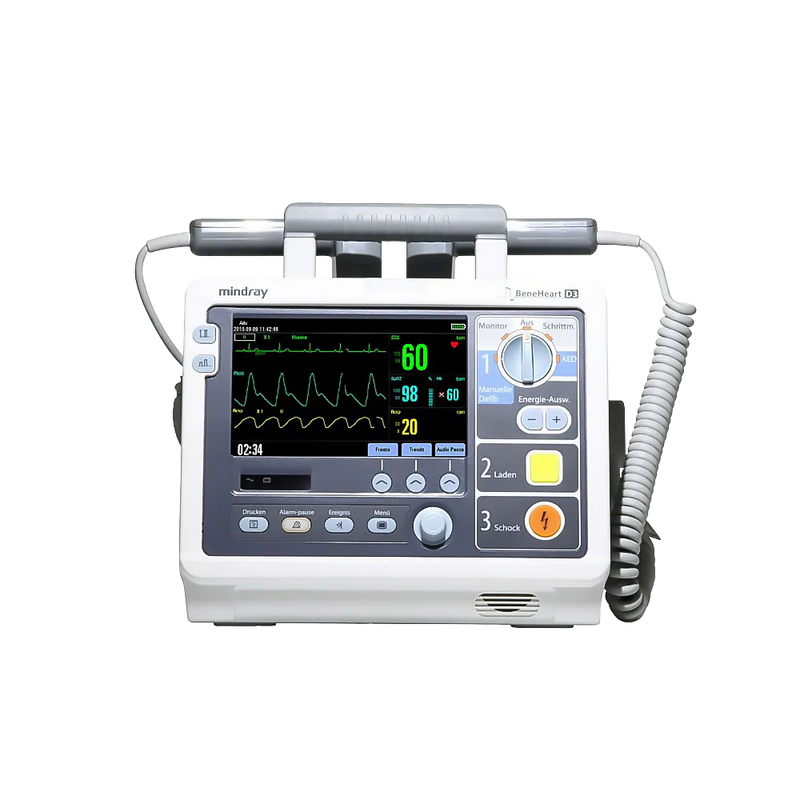 BeneHeart D3 Monitor 4 en 1 Desfibrilación Manual, DEA y Marcapasos / BeneHeart D3 Marca Mindray