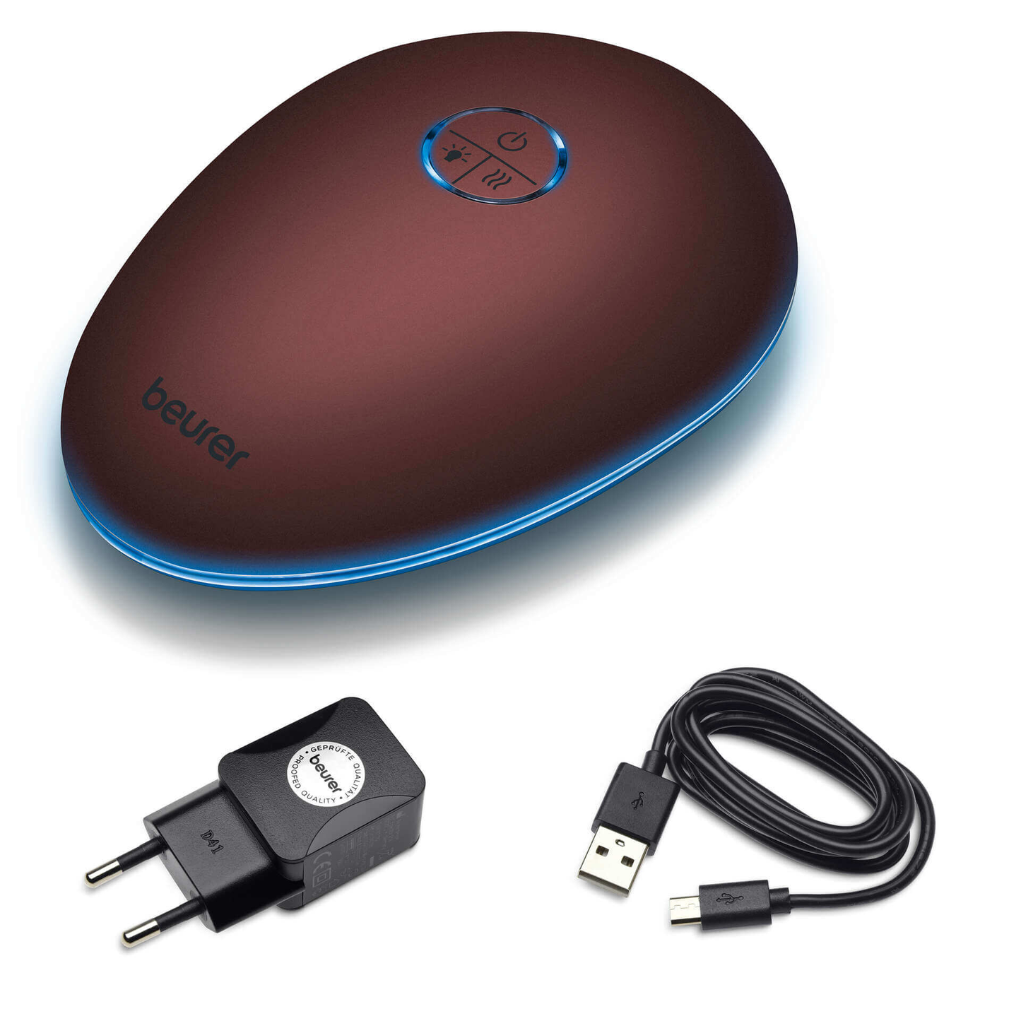 Entrenador Respiratorio y Masajeador Recargable para aliviar el estrés  (ST100) Beurer