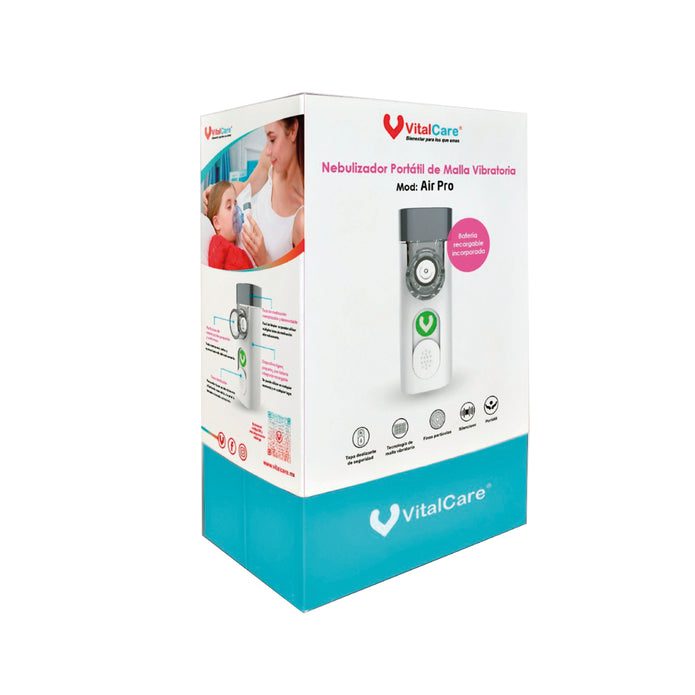 Nebulizador De Malla Portátil Recargable Vibratoria AirPro