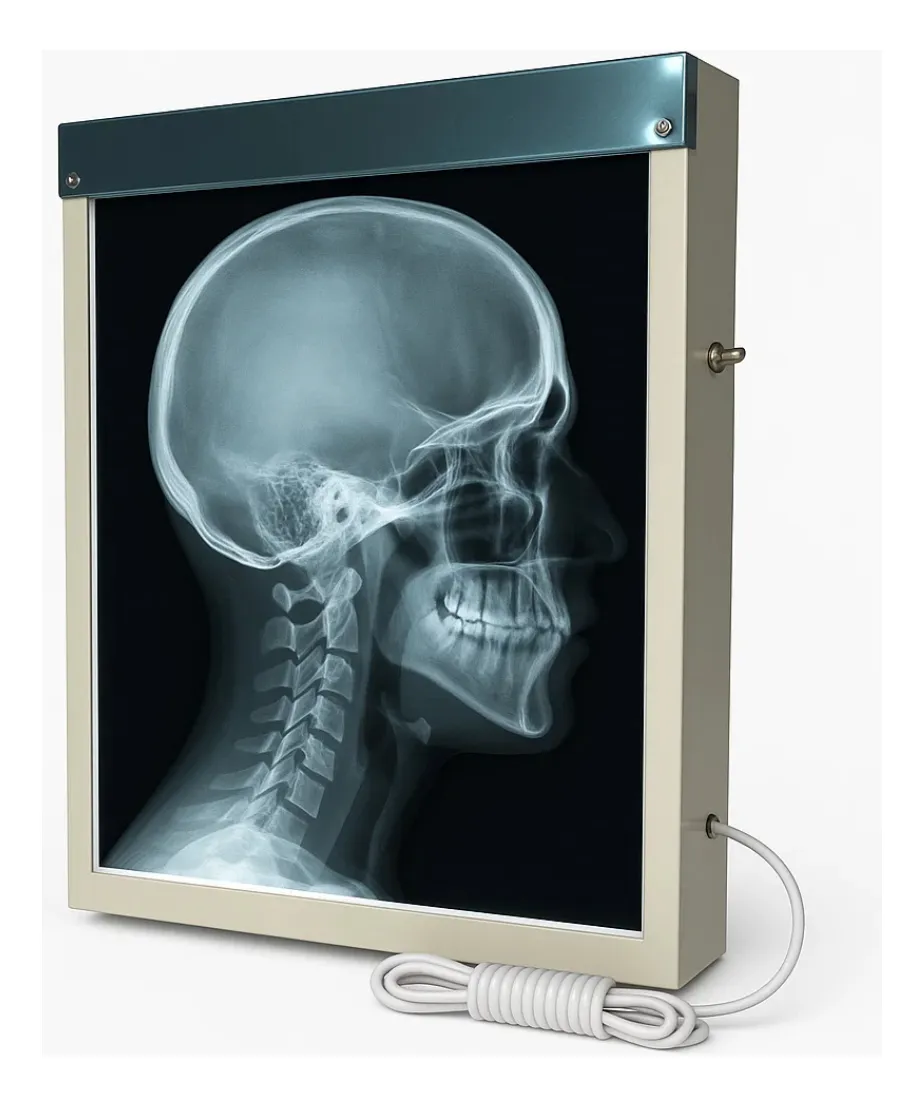 Negatoscopio Sencillo Luz Blanca Fluorescente Para Radiografías