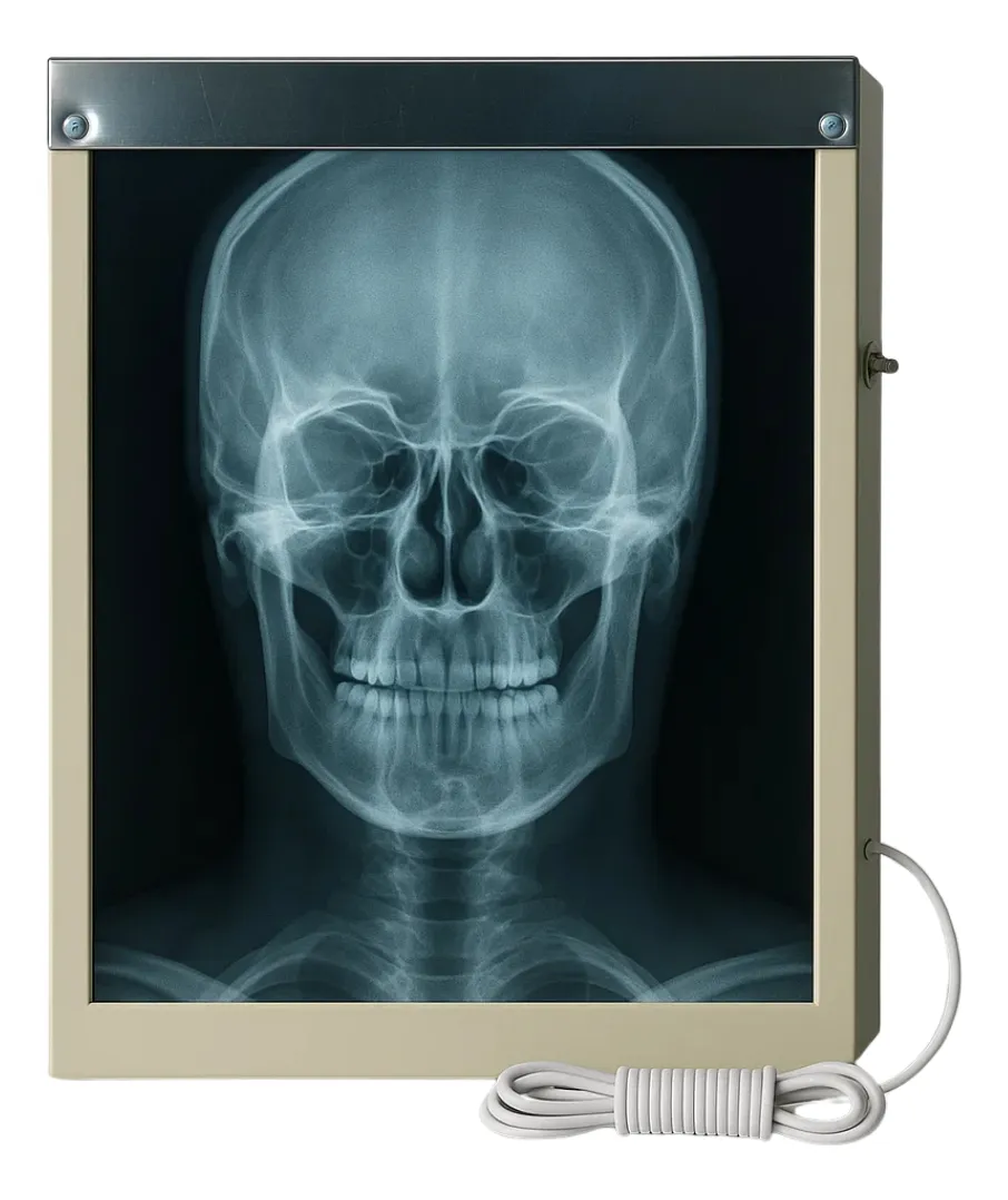 Negatoscopio Sencillo Luz Blanca Fluorescente Para Radiografías