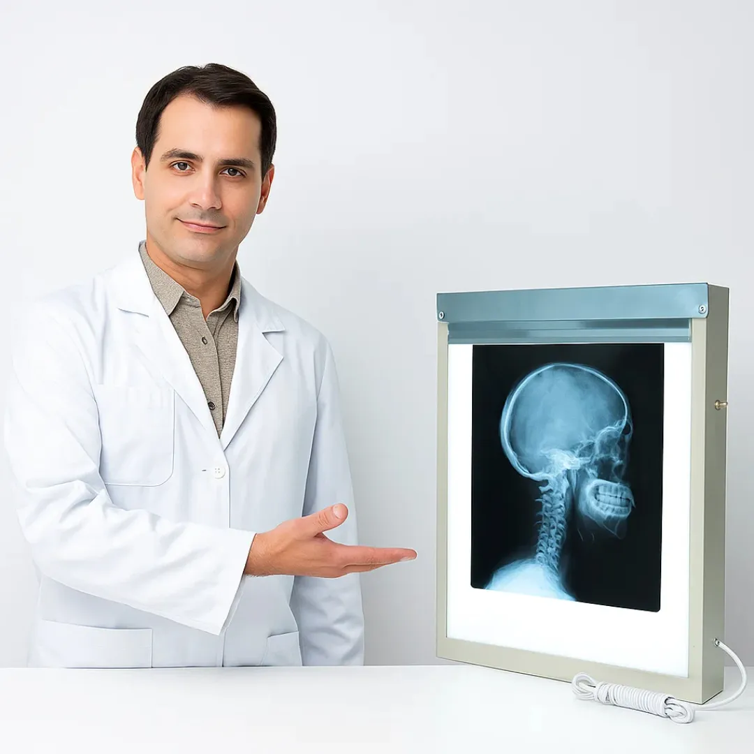 Negatoscopio Sencillo Luz Blanca Fluorescente Para Radiografías