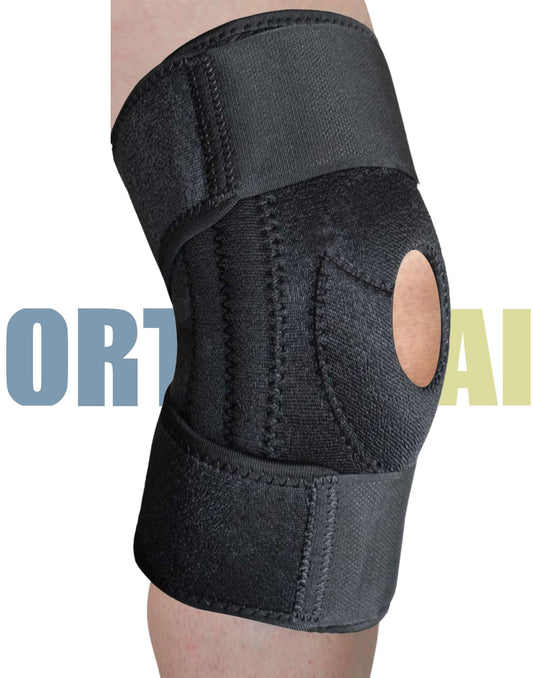 Rodillera Larga con Varillas Flexibles Unitalla - El Doctorcito