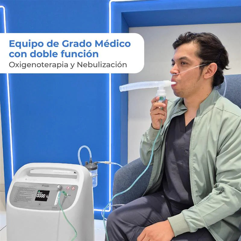 Concentrador de Oxigeno de 10 Litros por minuto de grádo médico OLV10F - Marca Handy