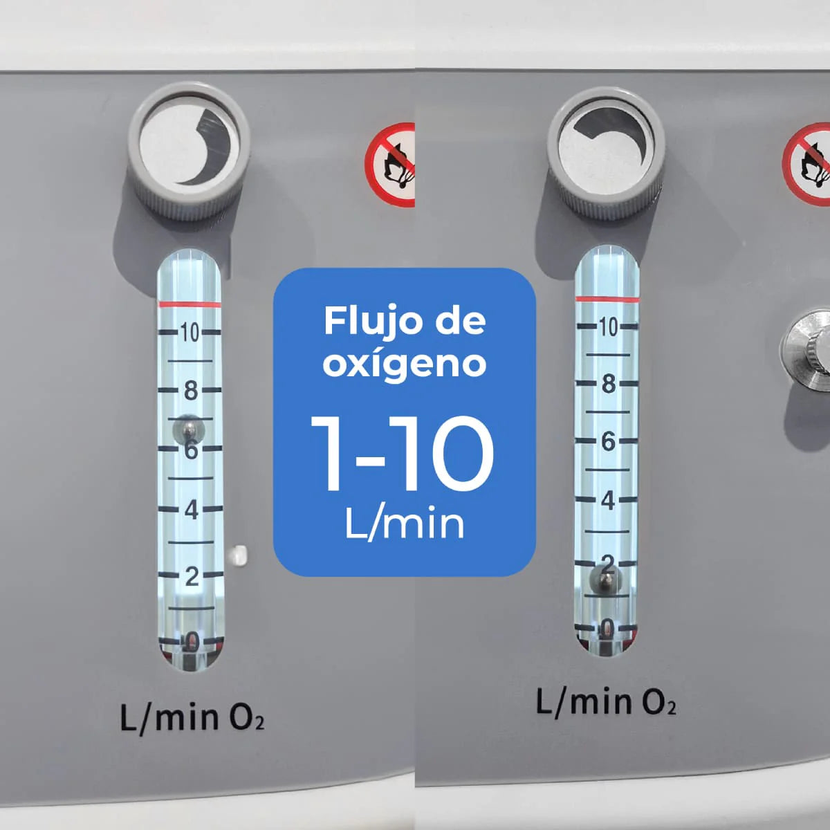 Concentrador de Oxigeno de 10 Litros por minuto de grádo médico OLV10F - Marca Handy
