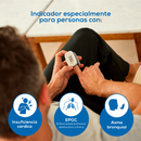 Oxímetro de Pulso Digital PO30 Mide Oxígeno Arterial y Frecuencia Cardiaca / PO30