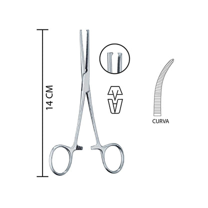 Pinza Rochester Kocher | Marca Hergom Medical