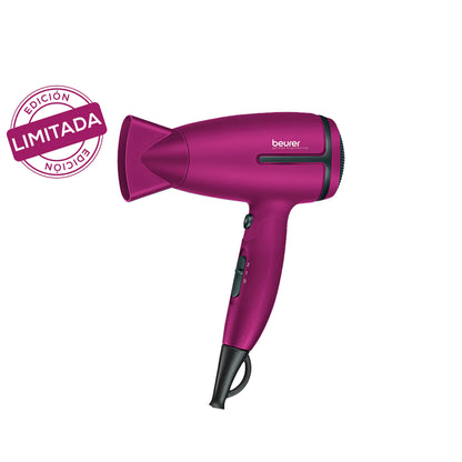 Secadora para Cabello Plegable con Función de Iones para Brillo y Suavidad / HC25 Marca Beurer Edición Limitada
