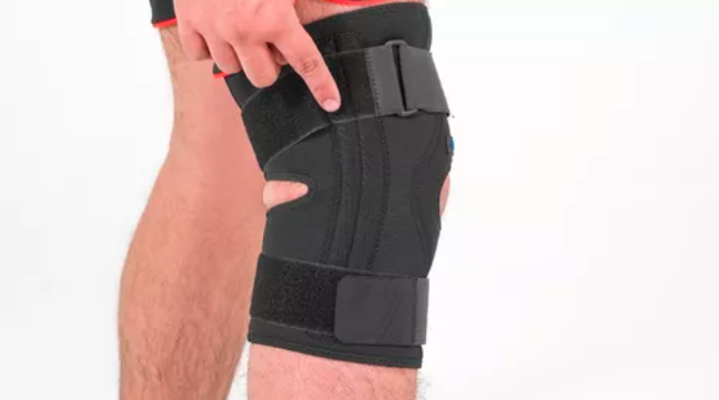 Rodillera Premium Abierta con Estabilizador de Rótula y DOBLE Soporte Lateral Flexible