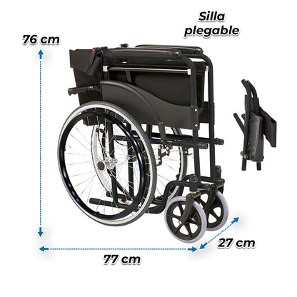 Silla de Ruedas Basica Marca Handy S100B