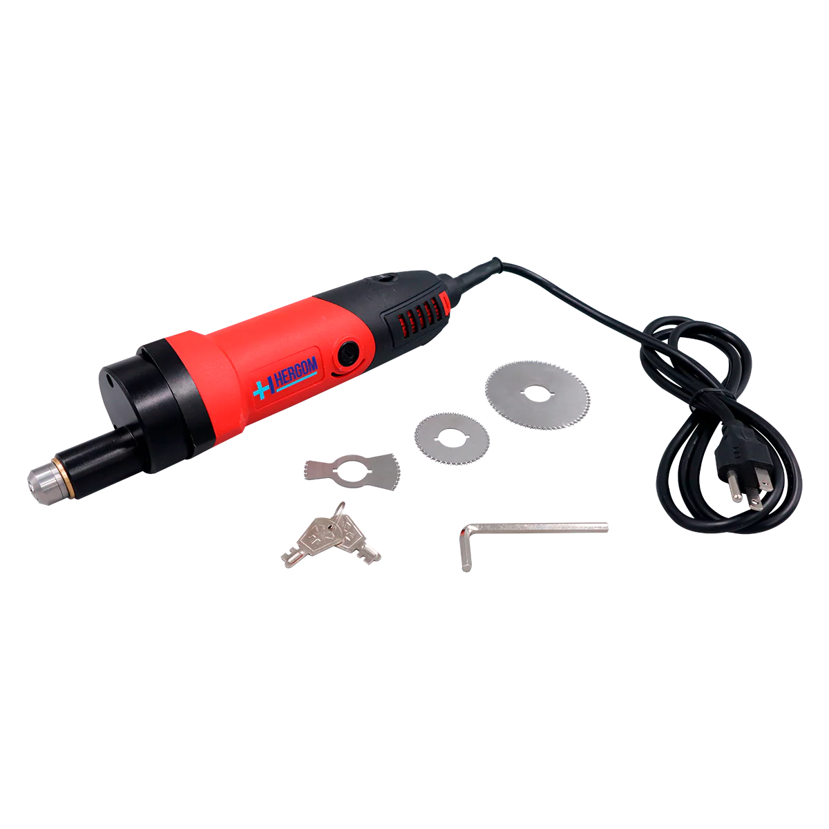 Sierra eléctrica para corte de yeso y acrílico - Marca Hergom Medical