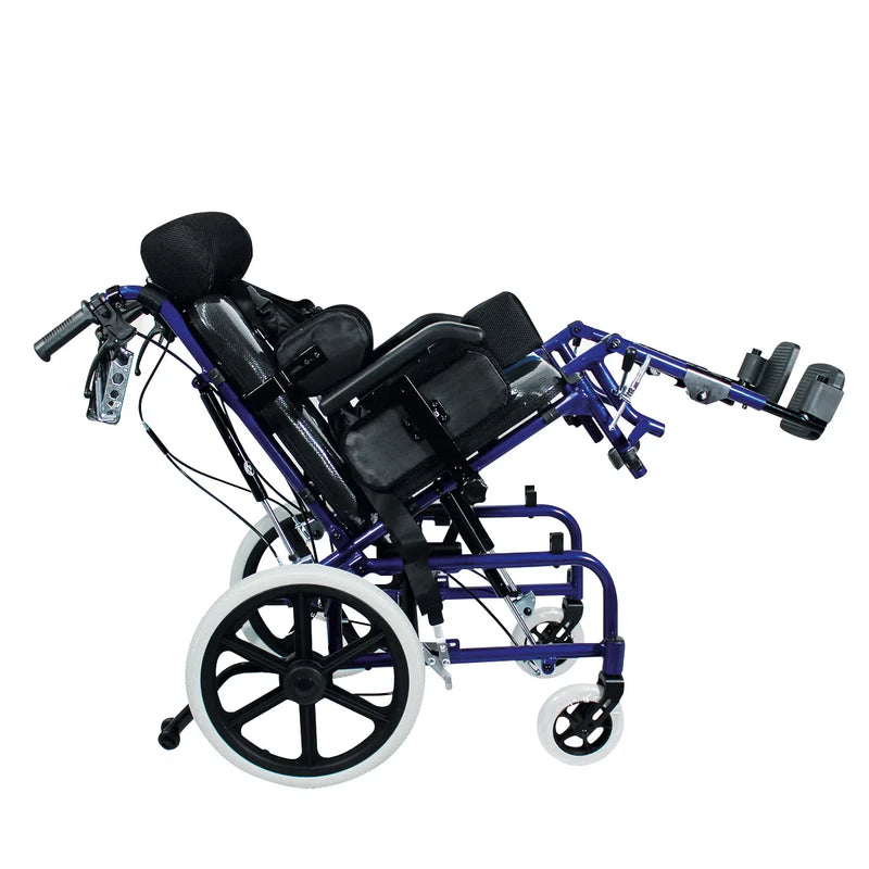 Silla De Ruedas Plegable para Adulto con Parálisis Cerebral, Cómoda y con Cinturón de Seguridad / S800 Marca Handy