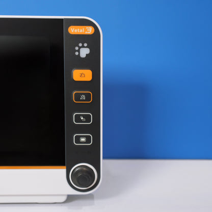 Monitor Veterinario Portátil de Signos Vitales VETAL3V Edición Naranja 🟠 - Marca Mindray  HERGOM MEDICAL