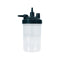 Vaso humidificador para concentrador y tanque de oxígeno, transparente y resistente a impactos - Marca Handy