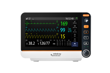 Monitor Veterinario Portátil de Signos Vitales VETAL3V Edición Naranja 🟠 - Marca Mindray  HERGOM MEDICAL