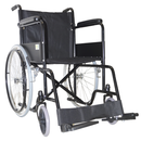 SILLA DE RUEDAS 18” FIJA SÓLIDA NEGRA WXD18NEFDAS