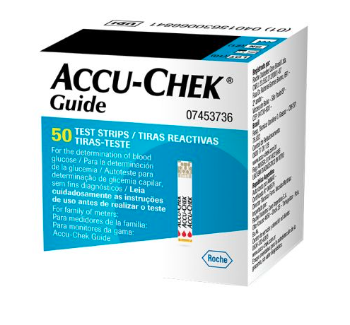ACCU-CHEK GUIDE TIRAS 50T  7453736023