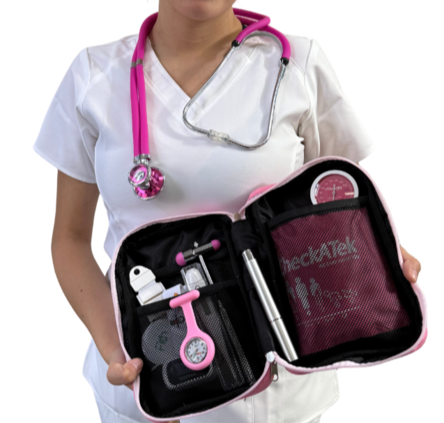 Kit Para Estudiantes  De Medicina y Enfermería Con Equipo Básico y Estuche Portátil