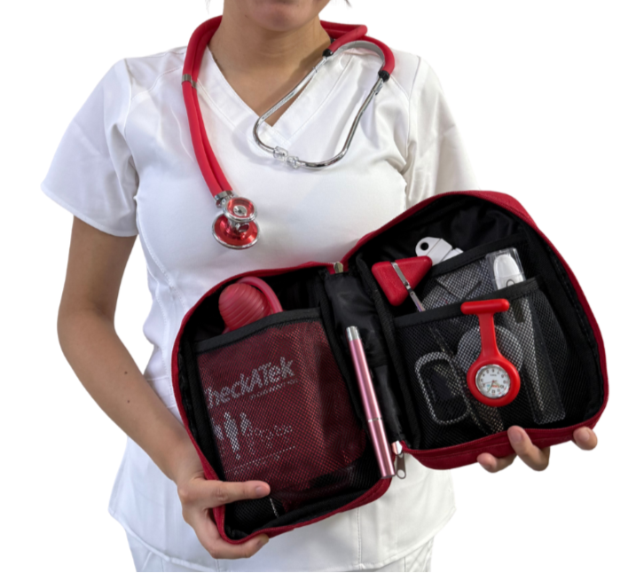 KIT PARA ESTUDIANTES  DE MEDICINA Y ENFERMERIA CON EQUIPO BASICO Y ESTUCHE PORTATIL
