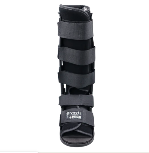 Bota Walker ortopédica ambidiestra no neumática larga ideal para inmovilizar pie y tobillo