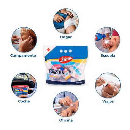 Botiquín de Primeros Auxilios de Bolsa Jaloma | Completo y Listo para Emergencias